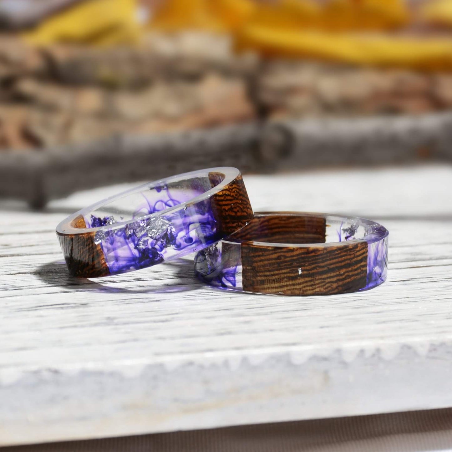 Handmade Colorful Wood Love Ring - MaviGadget