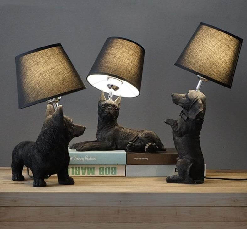 Creative Puppy Love LED Table Light - MaviGadget