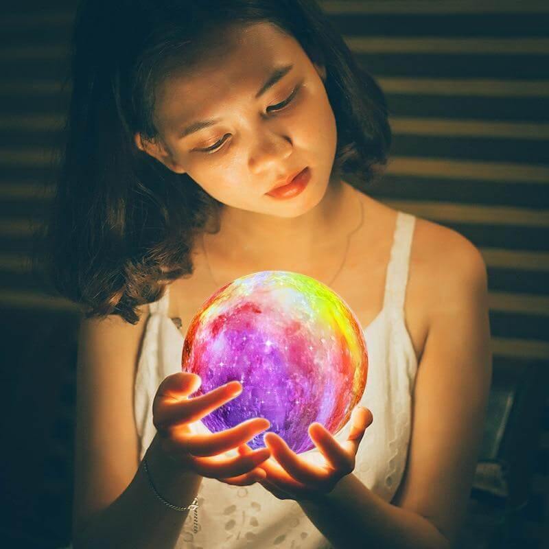 3D Moon Night Lamp - MaviGadget
