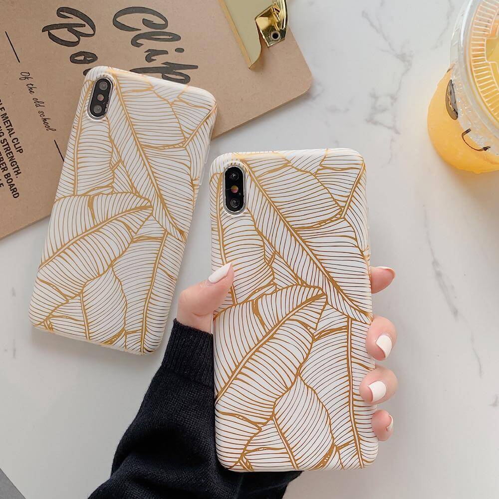 iPhone 11 Banana Leaf Case - MaviGadget