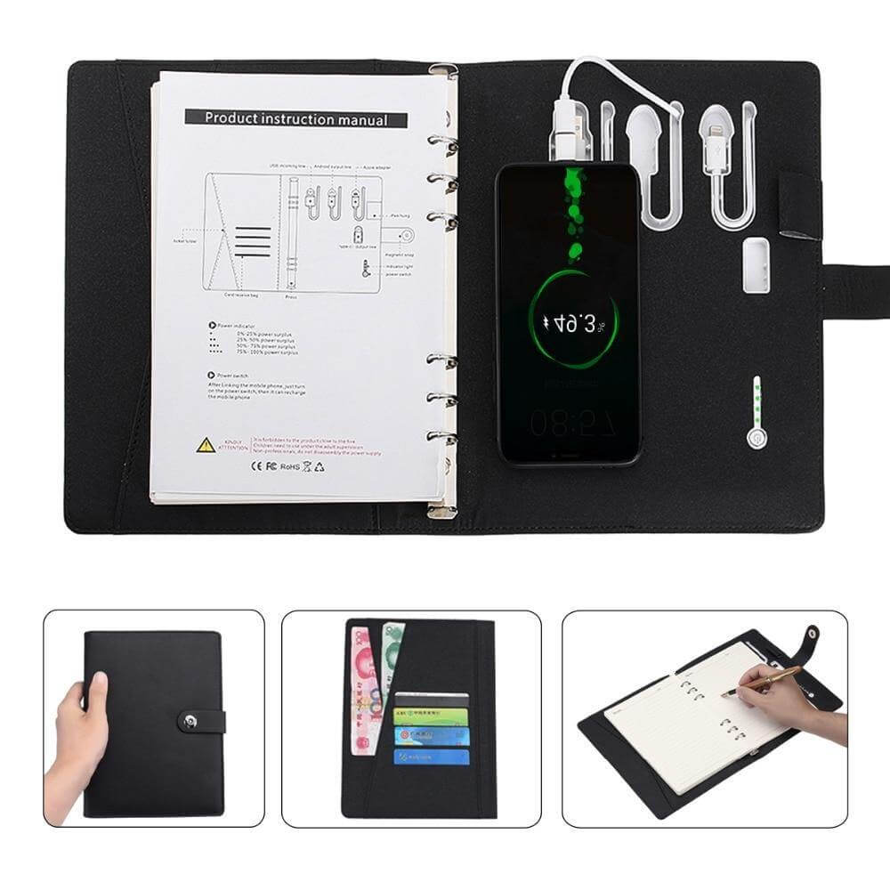 Multifunctional All in one Elegant USB Charging Gadget Notebook - MaviGadget
