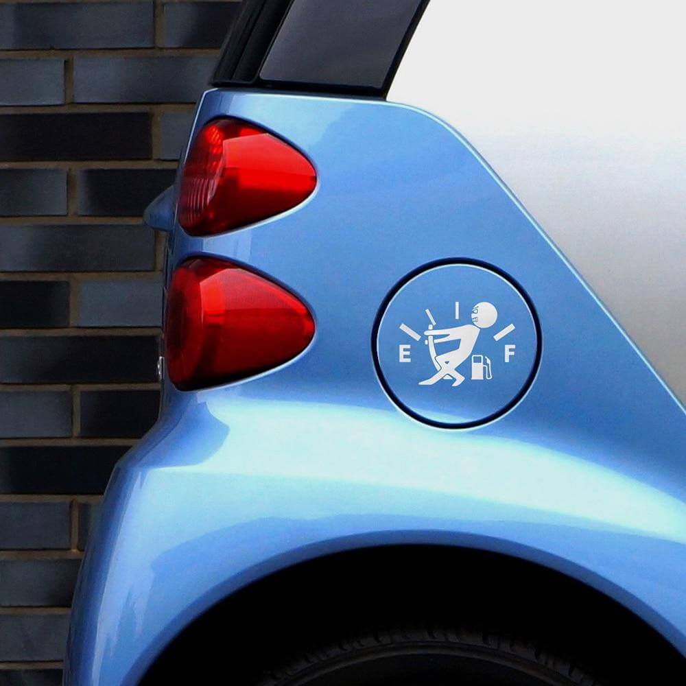 Funny Fuel Man Car Sticker - MaviGadget