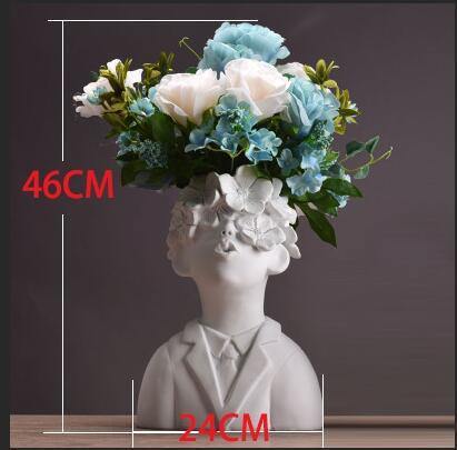 Simple Modern Resin Kid Vases - MaviGadget