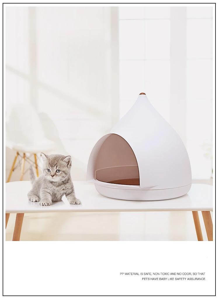 Water Drop Large Cat House - MaviGadget