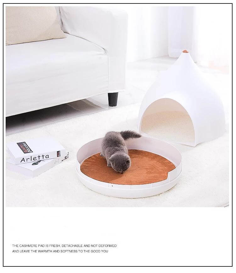 Water Drop Large Cat House - MaviGadget