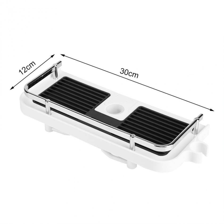No-Drill Bathroom Shower Pole Rack - MaviGadget