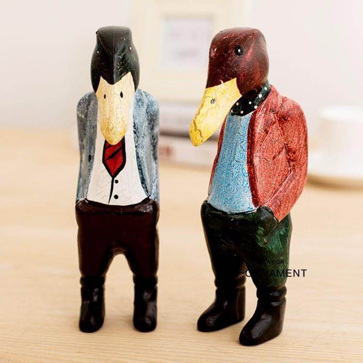 Mr Duck Brother Figurines - MaviGadget