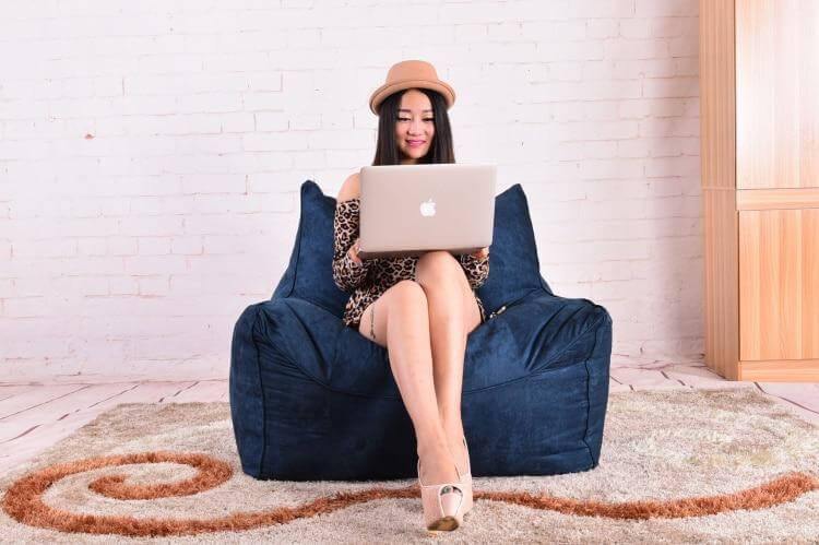 Lazy Beanbag Lounger Sofa Chair - MaviGadget