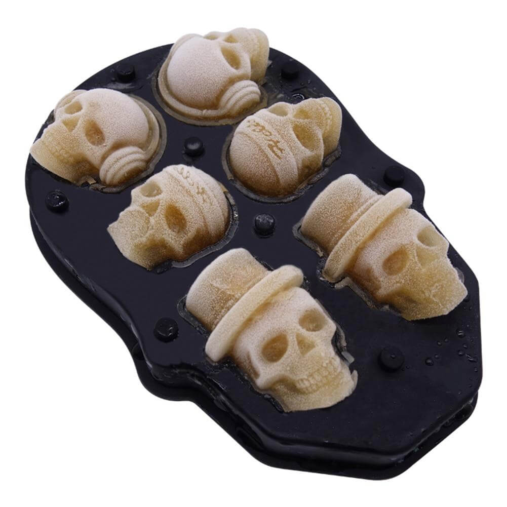 3D Skull Large Ice Cube Tray - MaviGadget
