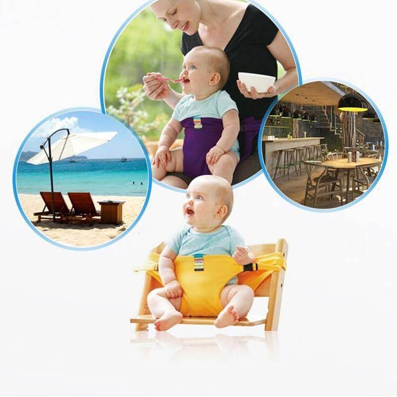 Baby Portable Safeguarding Feeding Booster  Belt - MaviGadget