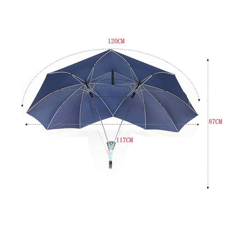 Automatic Lover Couples Two People Umbrella - MaviGadget
