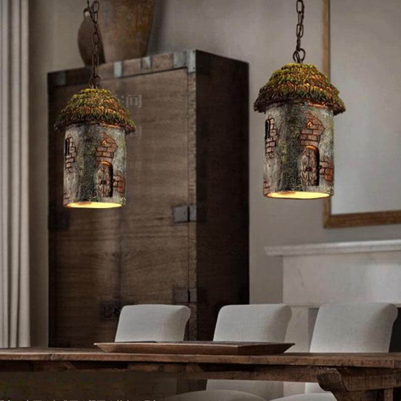 Retro Tree House Hanging Lamp - MaviGadget