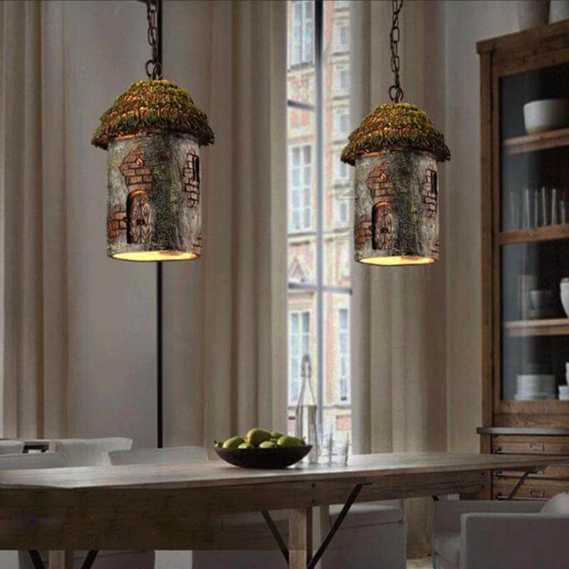 Retro Tree House Hanging Lamp - MaviGadget