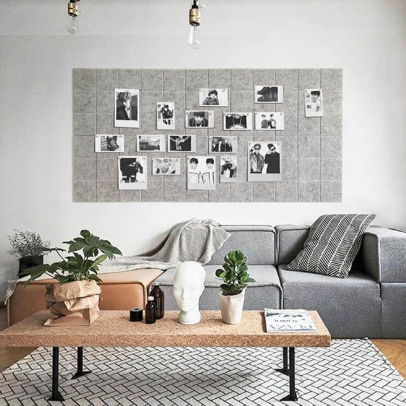 Nordic Felt Pinboard - MaviGadget