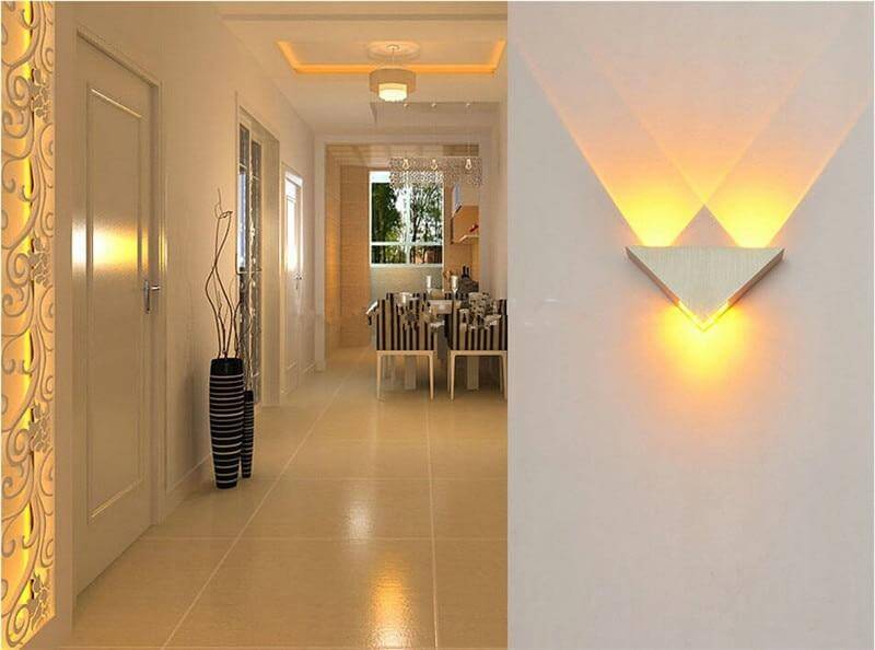 Triangle Modern Wall Lamp - MaviGadget