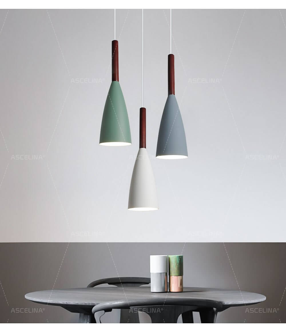 Modern Elegant Nordic Style Colorful Pendant Hanging Light - MaviGadget