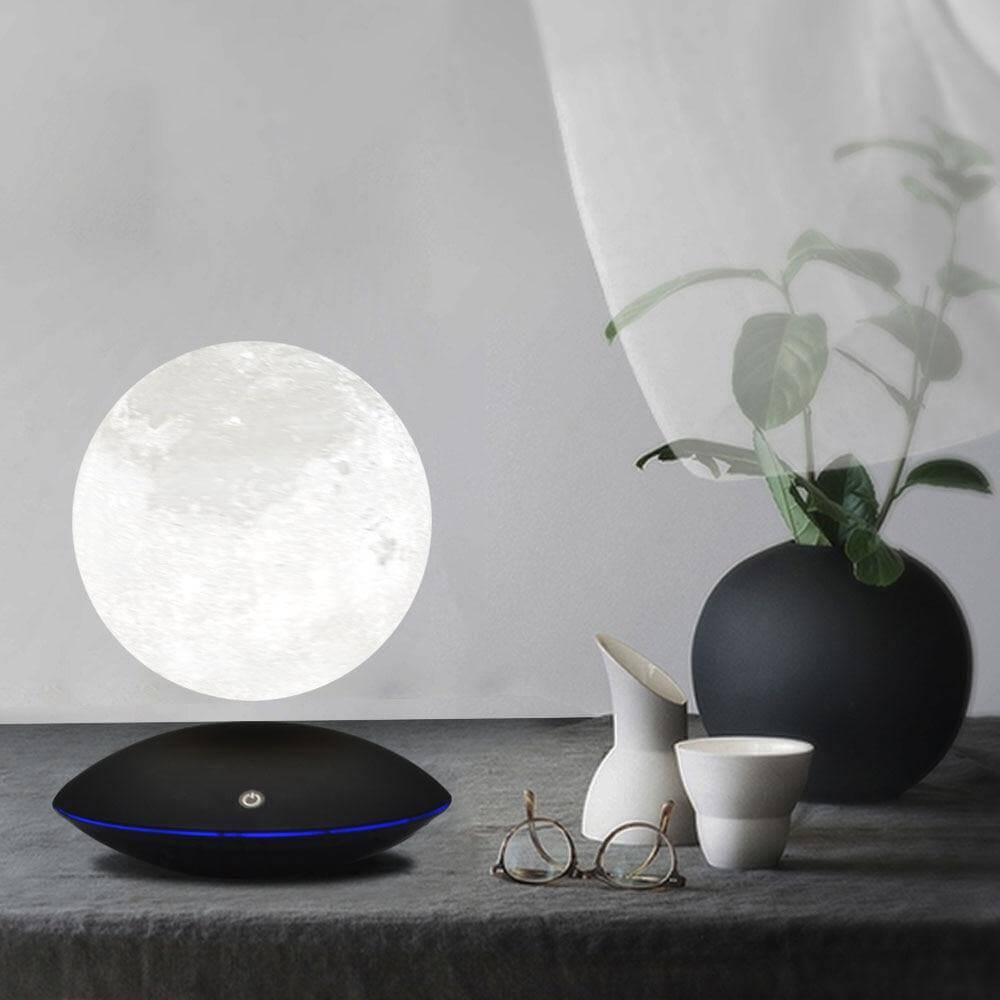 Magnetic Levitating 360 Rotating Moon Night Lamp - MaviGadget