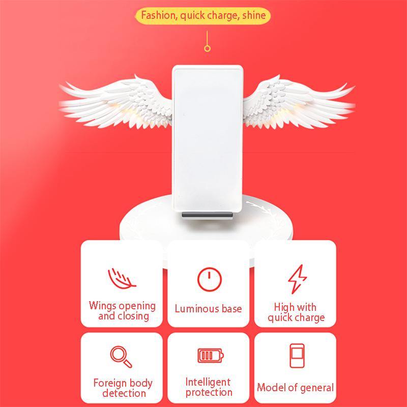 Angel Wings Wireless Charger - MaviGadget