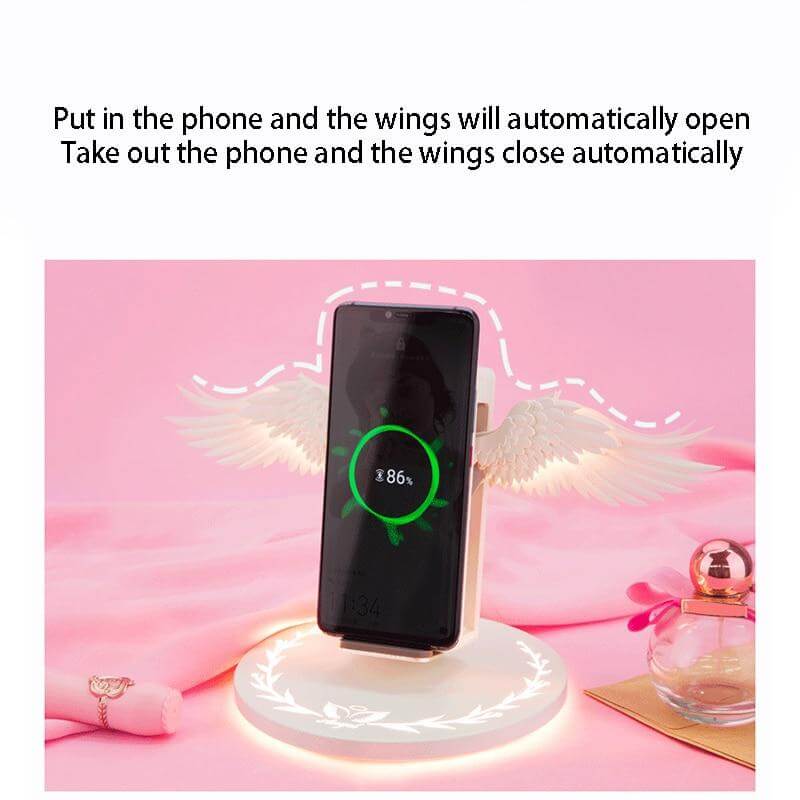 Angel Wings Wireless Charger - MaviGadget