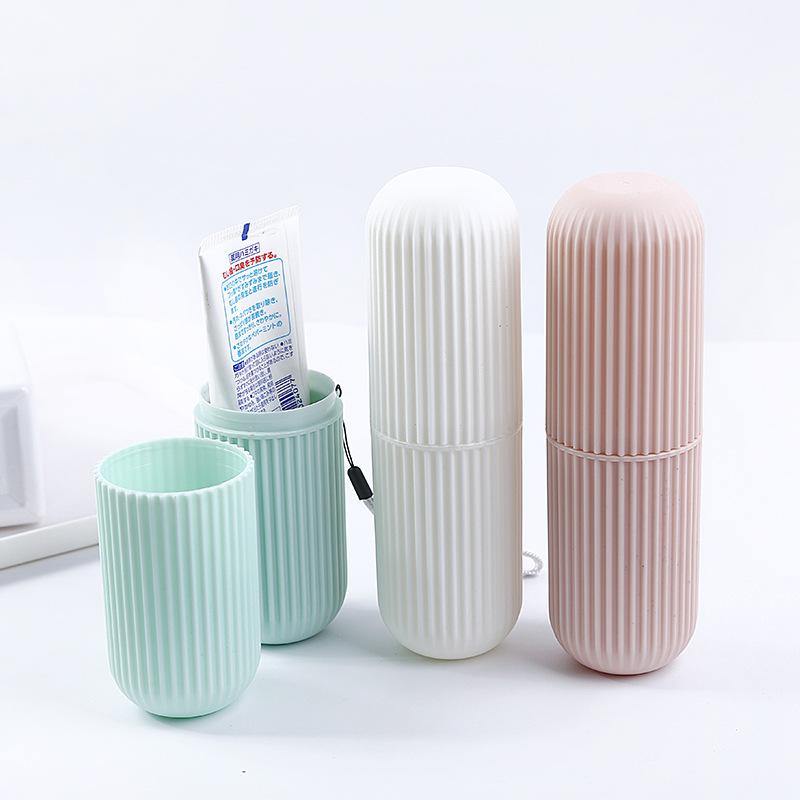 Pastel Portable Travel Toothbrush Case - MaviGadget