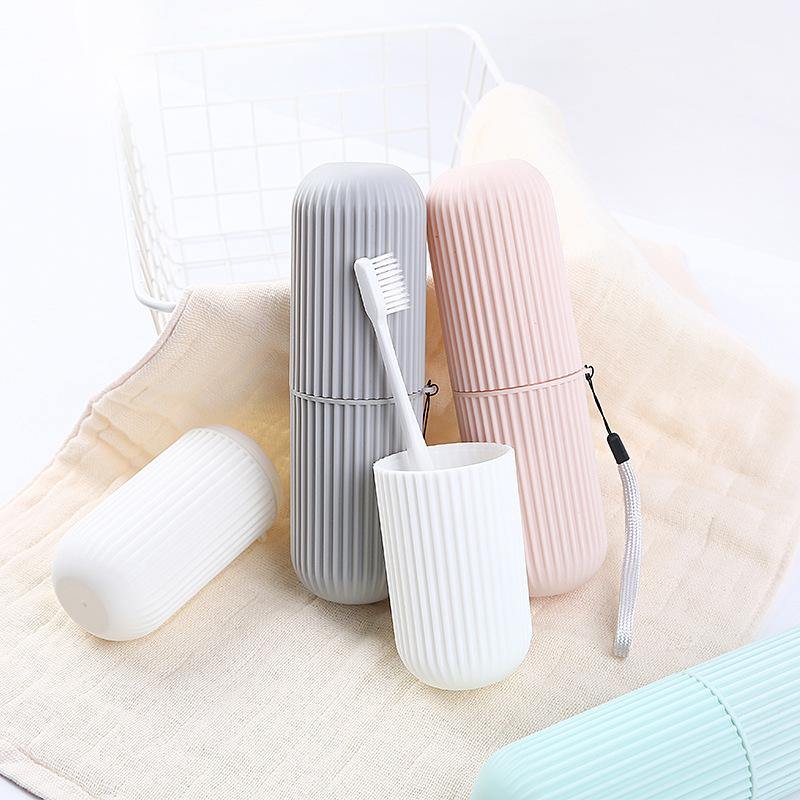 Pastel Portable Travel Toothbrush Case - MaviGadget