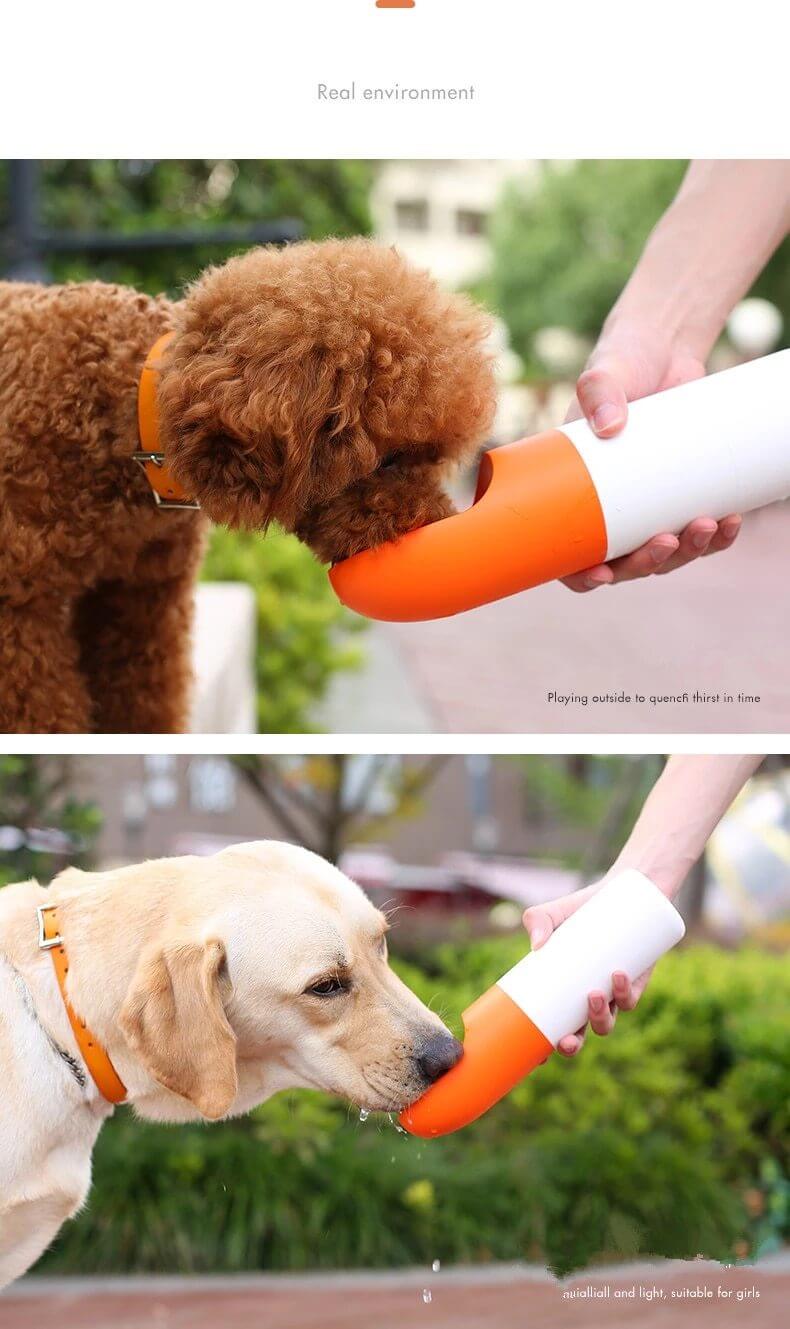 Rocket Portable Travel Dog Water Bottle - MaviGadget