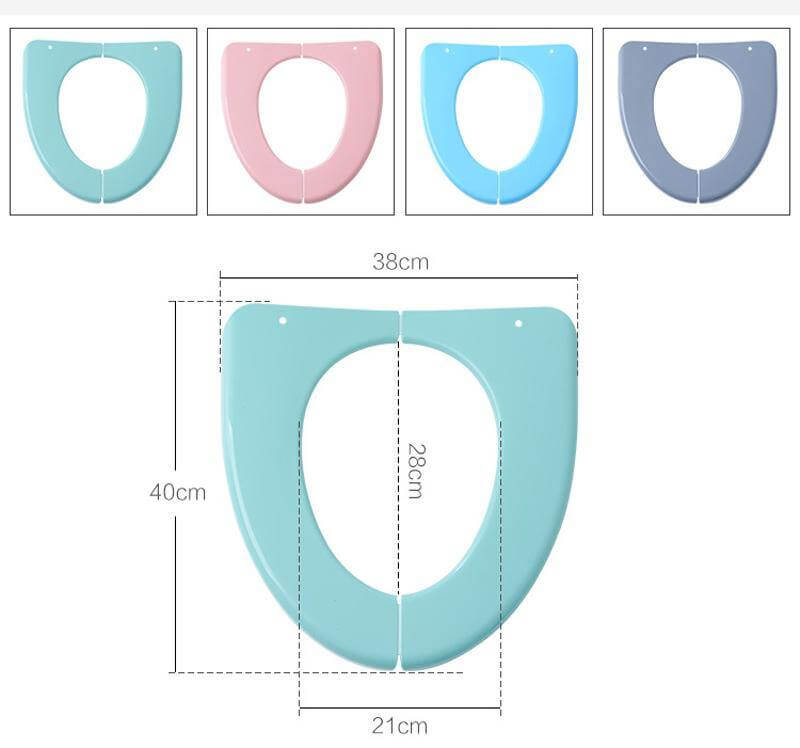 Portable Plastic Toilet Seat Cover - MaviGadget