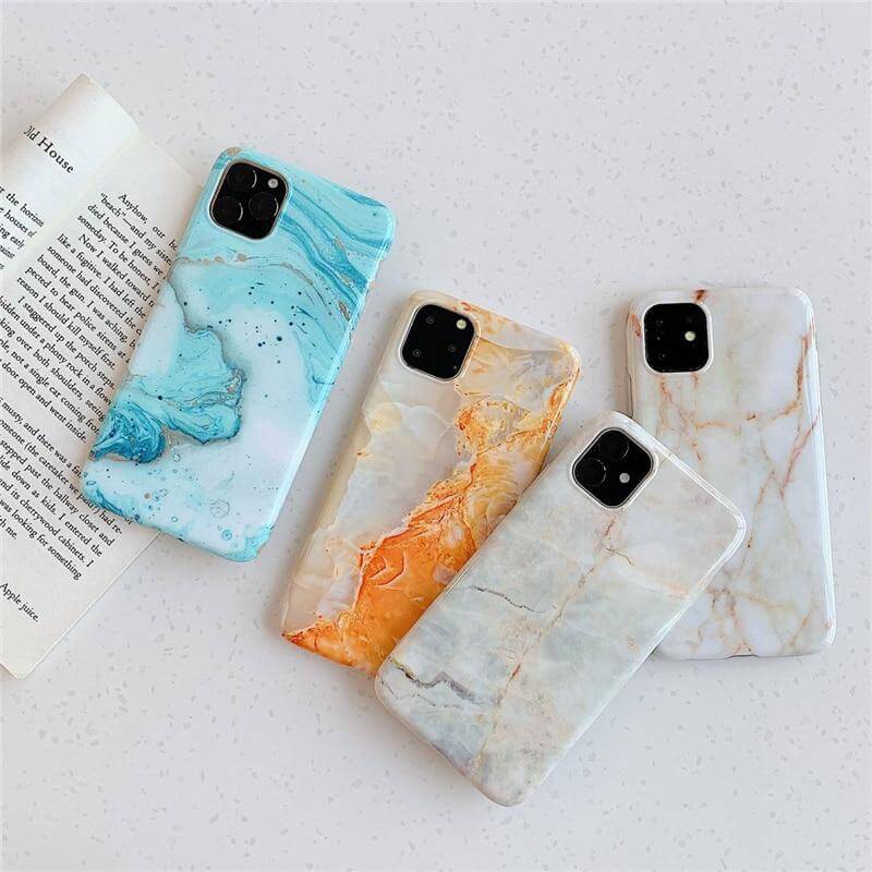 Marble Pattern iPhone Cases - MaviGadget