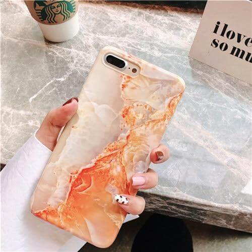 Marble Pattern iPhone Cases - MaviGadget