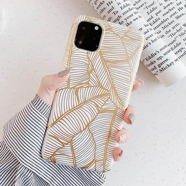 iPhone 11 Banana Leaf Case - MaviGadget