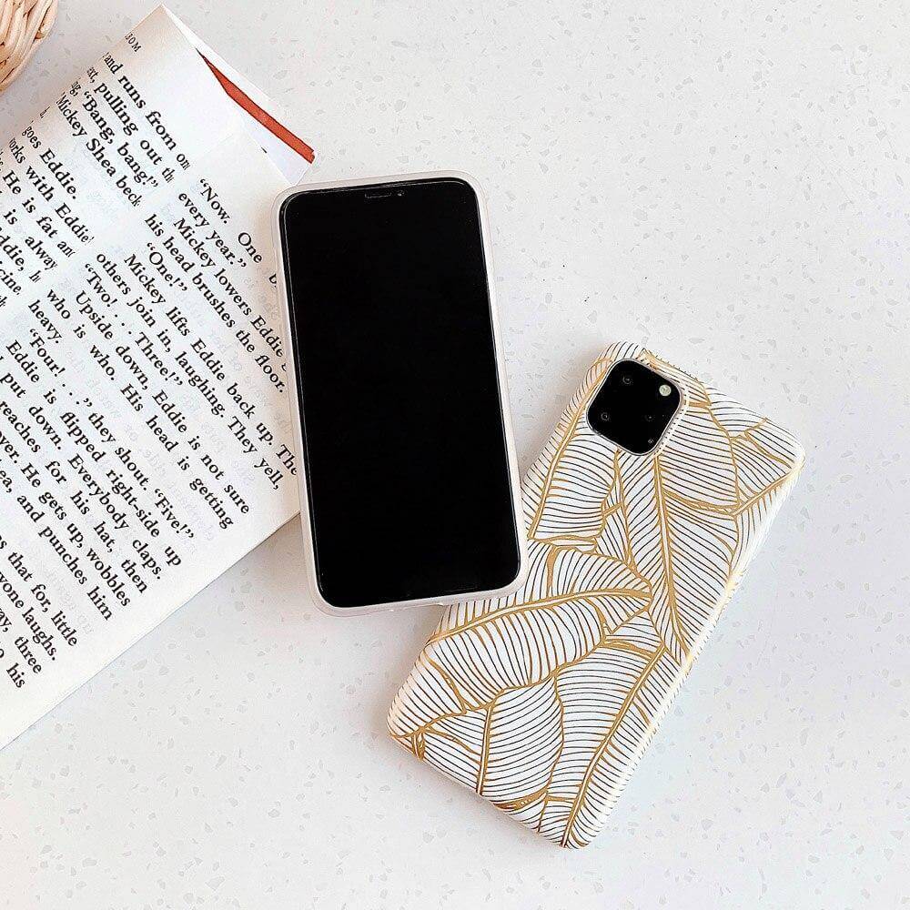 iPhone 11 Banana Leaf Case - MaviGadget