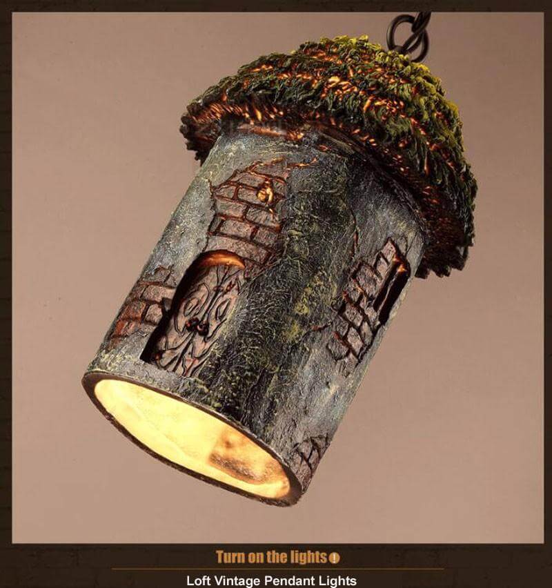 Retro Tree House Hanging Lamp - MaviGadget