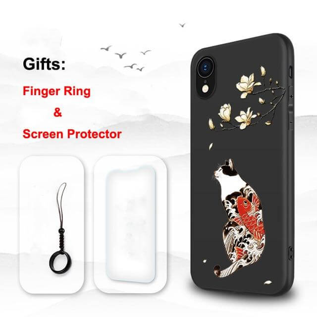 Japanese Art Matte iPhone Cases - MaviGadget