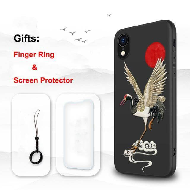 Japanese Art Matte iPhone Cases - MaviGadget