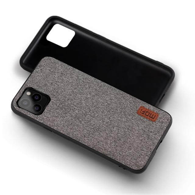 Cotton Cloth Dark iPhone Cases - MaviGadget
