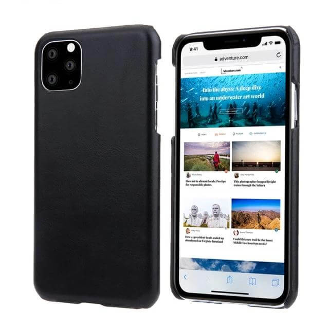 Leather Matte Vintage iPhone 11 Cases - MaviGadget