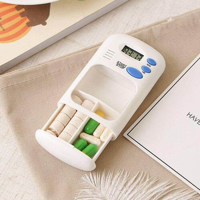 Mini Pill Reminder Organizer Timer Box - MaviGadget