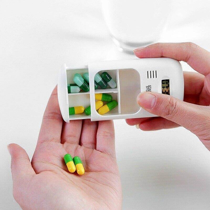 Mini Pill Reminder Organizer Timer Box - MaviGadget