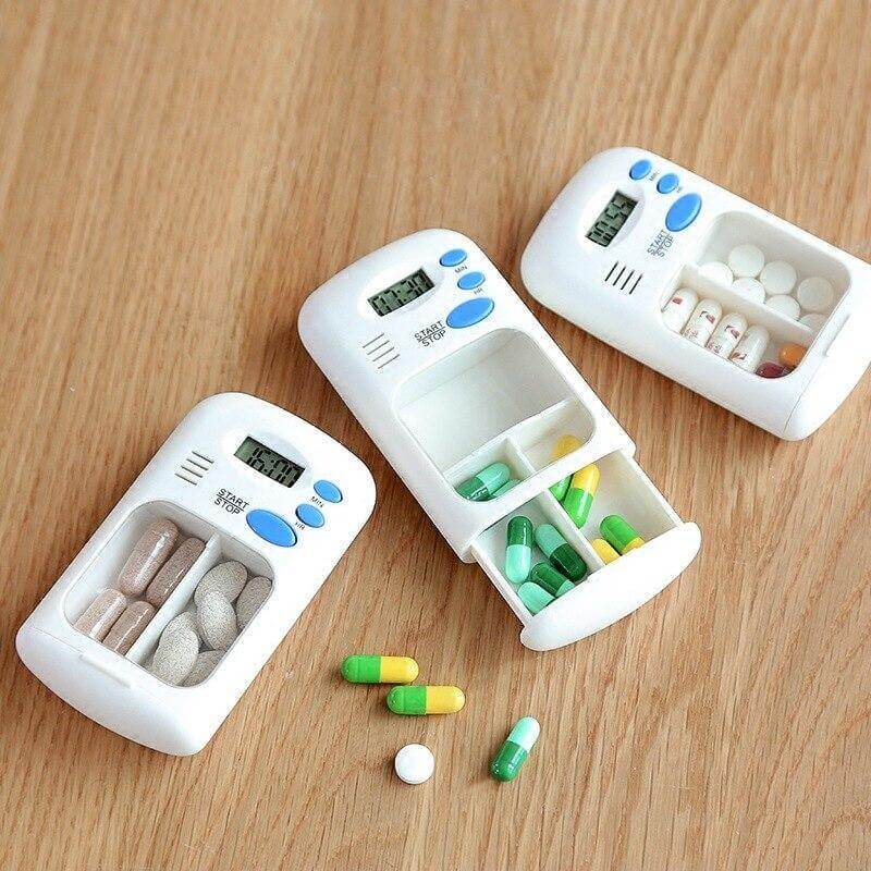 Mini Pill Reminder Organizer Timer Box - MaviGadget
