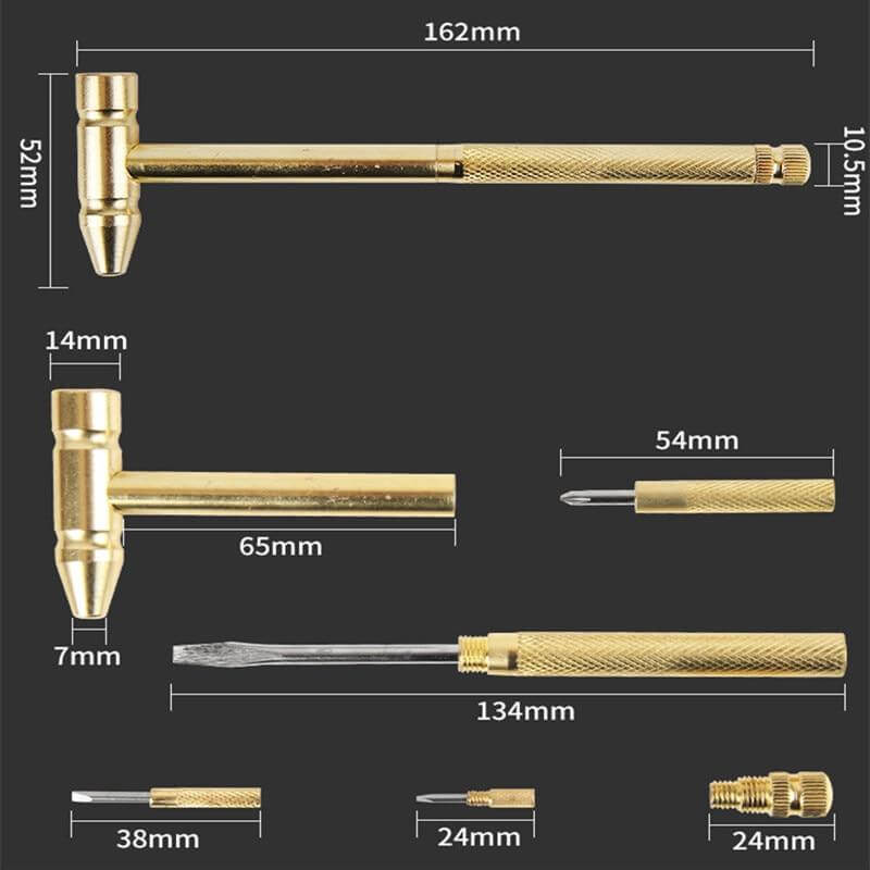 5 in 1 Small Multifunctional Portable Hammer - MaviGadget