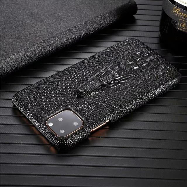 3D Snake Pattern Leather Iphone Cases - MaviGadget