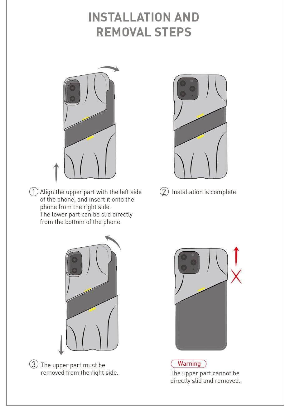New Wave Modern iPhone Shockproof Case - MaviGadget