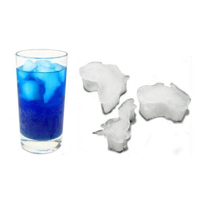 Earth Continents Silicone Ice Tray Mold - MaviGadget