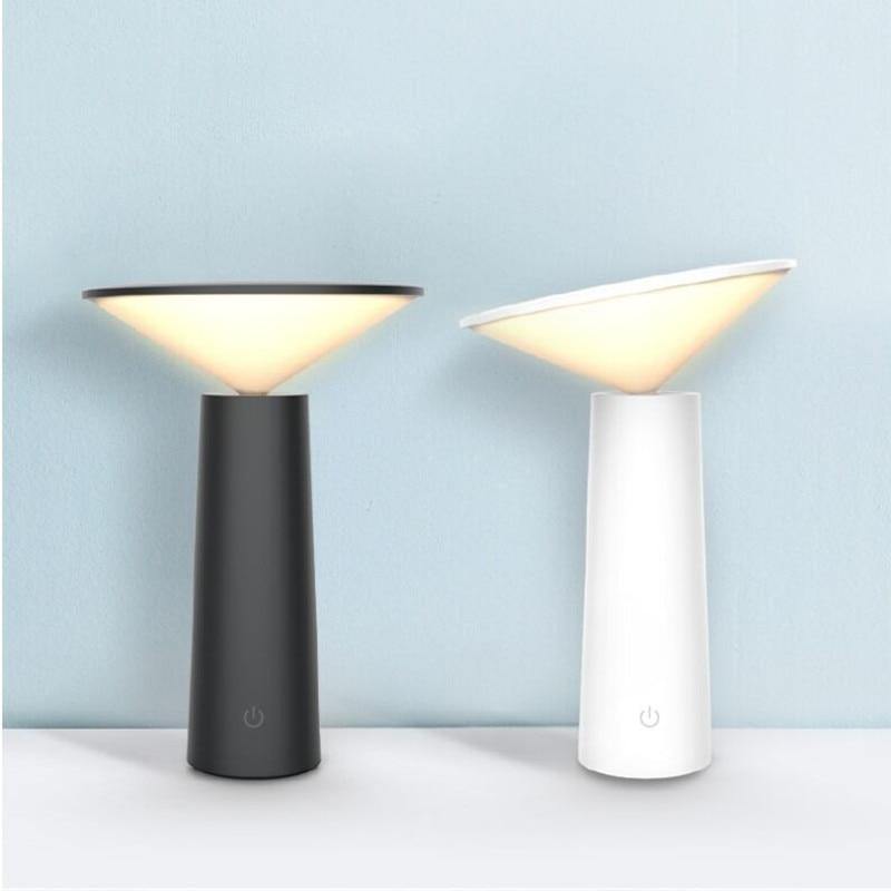 Touch Switch Chargeable 3 Modes LED Dimmable Desk Reading Lamp - MaviGadget