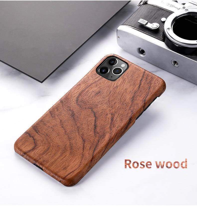 Luxury Real Walnut Wood iPhone Cases - MaviGadget