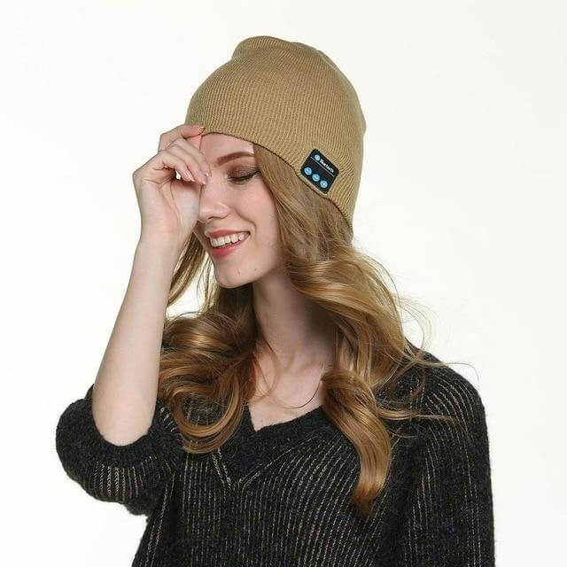 Knitted Bluetooth Music Hat - MaviGadget