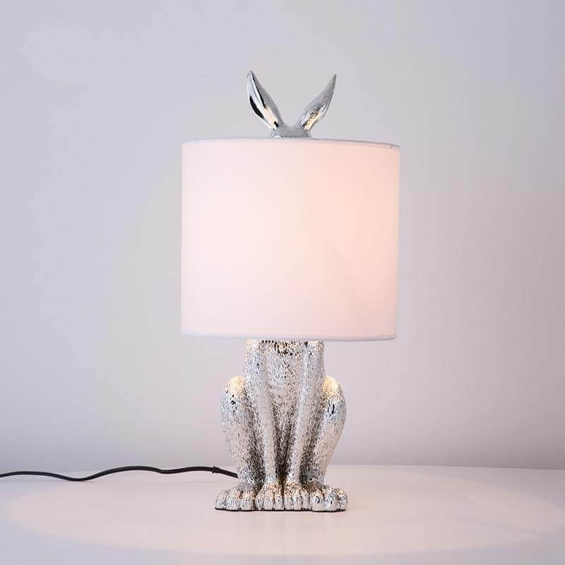 Modern Rabbit Fairytale Resin Table Lamp - MaviGadget