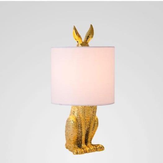 Modern Rabbit Fairytale Resin Table Lamp - MaviGadget