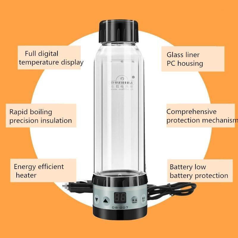 Portable Travel Car Kettle Bottle - MaviGadget