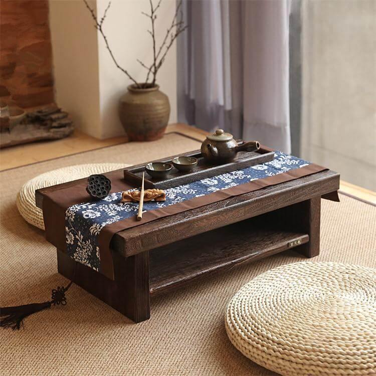 Oriental Antique Japanese Furniture Coffee Table - MaviGadget